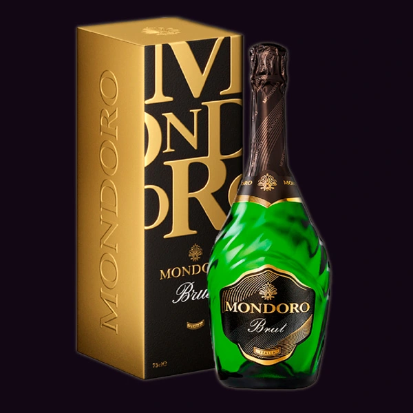 Вино игристое "Мондоро" Брют 0.75л (без п/уп)